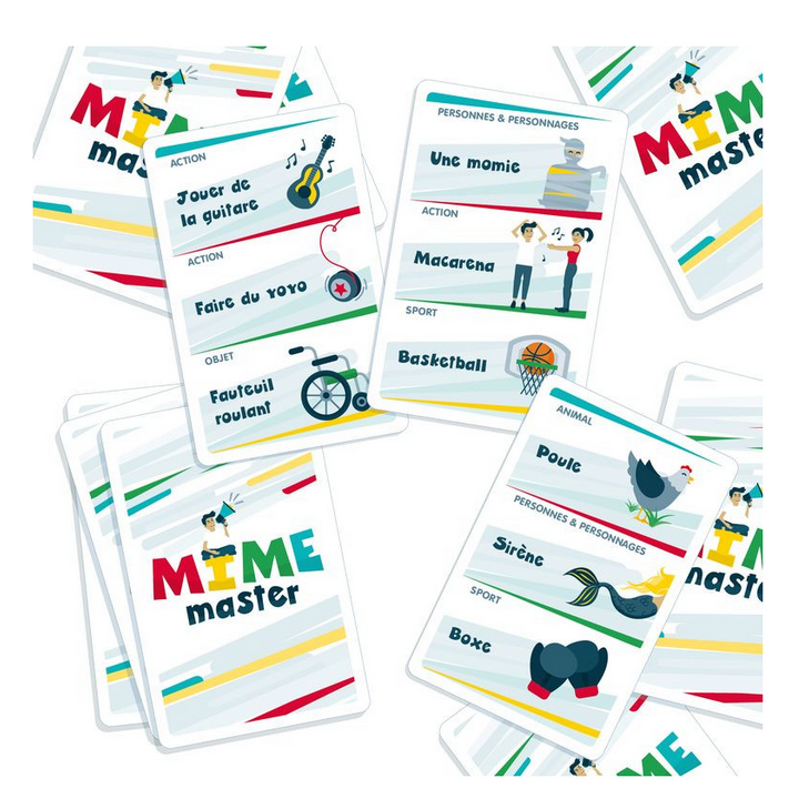 Jeux de société - Mime Master