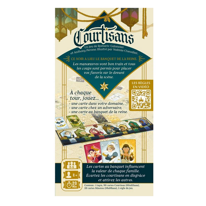 Jeux de société - Courtisans