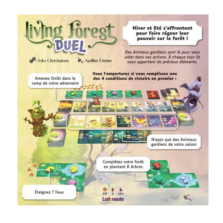 Jeux de société - Living Forest Duel