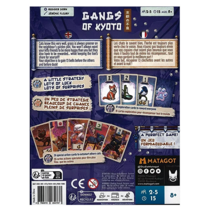 Jeux de société -  Gangs Of Kyoto