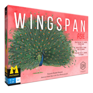 Jeux de société -  Wingspan - Extension Asie
