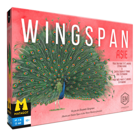 Jeux de société -  Wingspan - Extension Asie