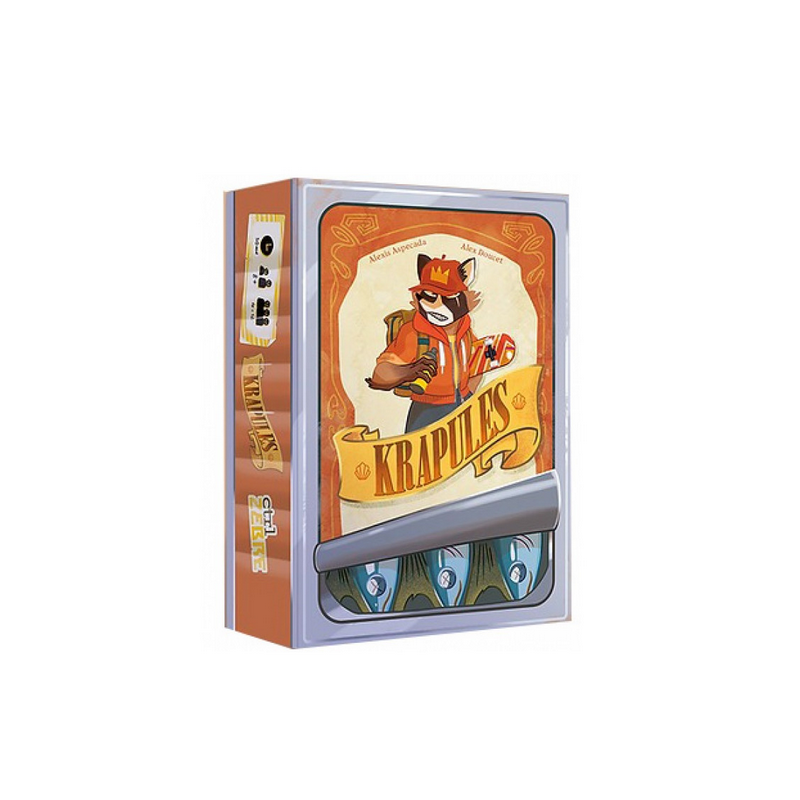 Jeu de société - Krapules - Boîte Rocket Racoon