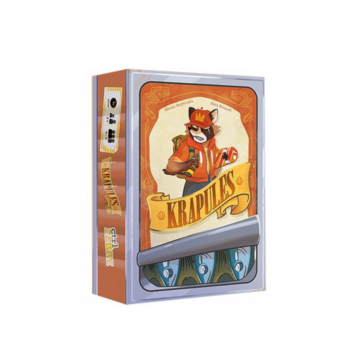 Jeu de société - Krapules - Boîte Rocket Racoon