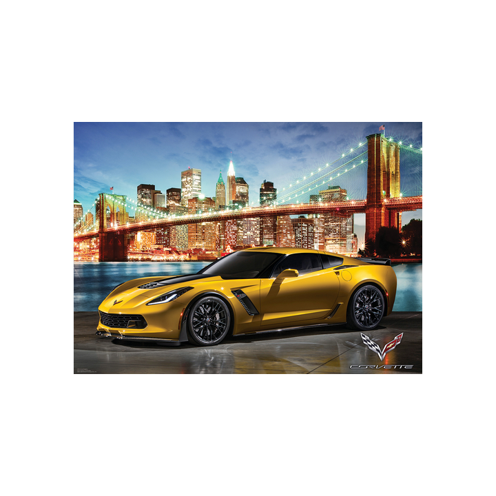 Puzzle Eurographics : Corvette Z06 - 1000 Pièces