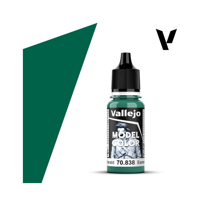 Peinture Vallejo Model Color : Emerald - Esmeralda