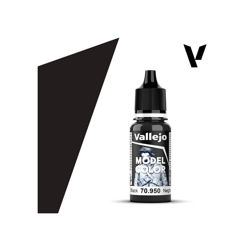 Peinture Vallejo Model Color : Black- Negro Peinture Vallejo Model Color : Black- Negro