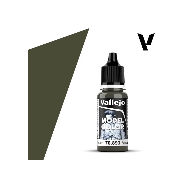 Peinture Vallejo Model Color : Us Dark Green - Verde Americano Peinture Vallejo Model Color : Us Dark Green - Verde Americano