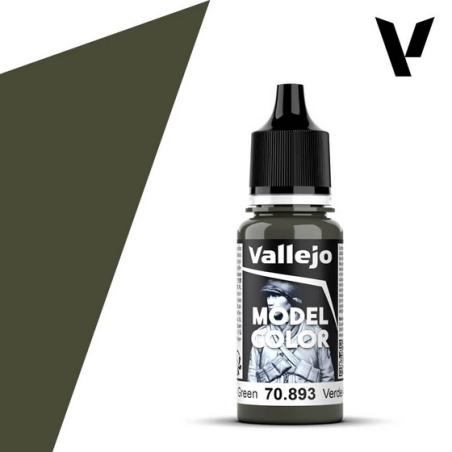 Peinture Vallejo Model Color : Us Dark Green - Verde Americano