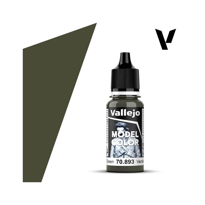 Peinture Vallejo Model Color : Us Dark Green - Verde Americano