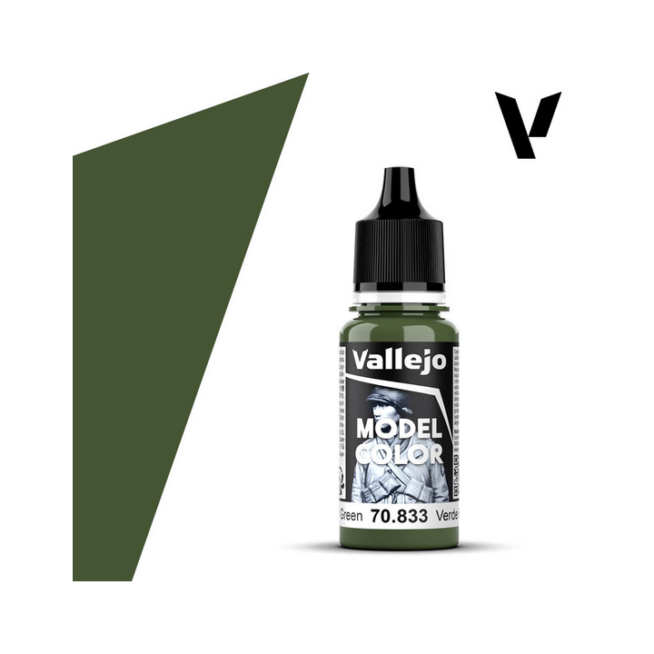 Peinture Vallejo Model Color : Ferm Green - Verde Helecho