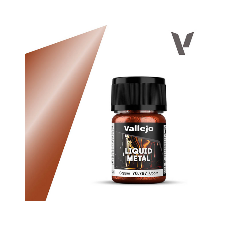 Peinture Vallejo Liquid Metal : Copper - Cobre