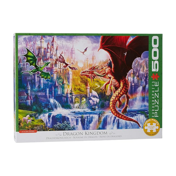 Puzzle - Royaume du dragon - 500 Pièces