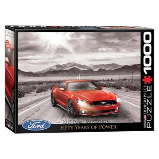Puzzle Eurographics : Ford Mustang - 1000 Pièces