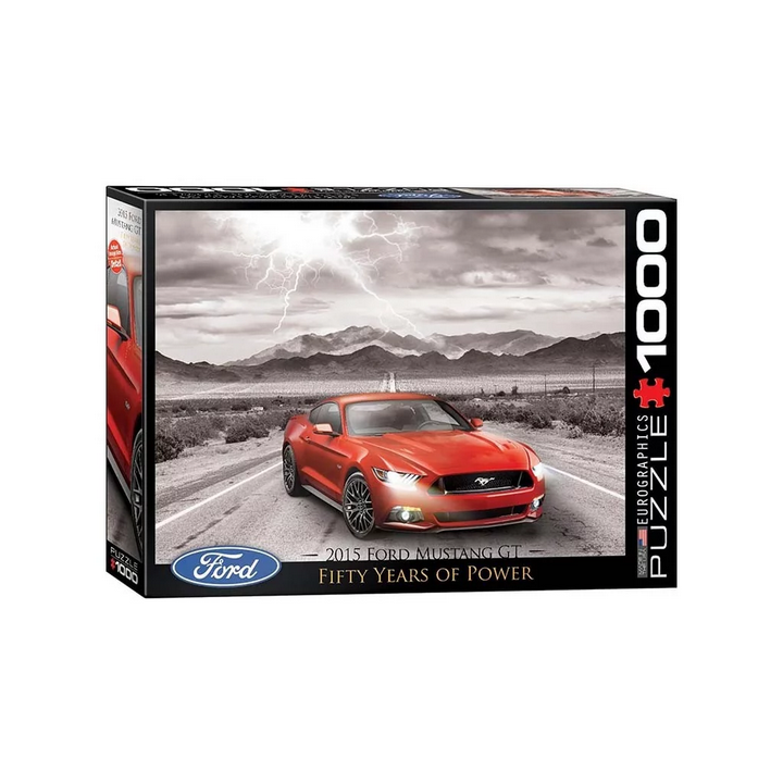 Puzzle Eurographics : Ford Mustang - 1000 Pièces