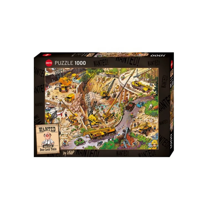 Puzzle :  Jean-Jacques Loup : Wanted Tonio ! - 1000 Pièces