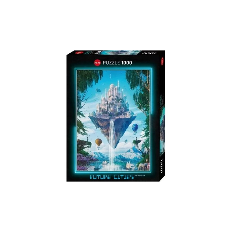 Puzzle Heye : Future Cities - 1000 Pièces