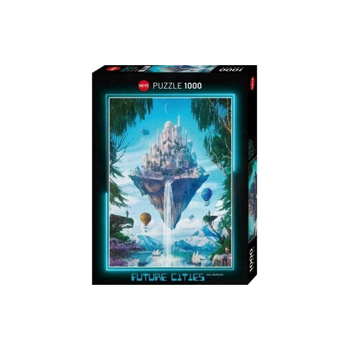 Puzzle Heye : Future Cities - 1000 Pièces