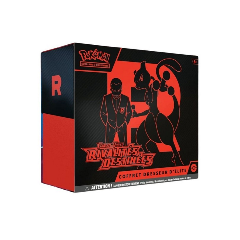 Pokemon Coffret Dresseur Élite Écarlate Violet EV10 Rivalités Destinée Pokemon Coffret Dresseur Élite Écarlate Violet EV10 Rivalités Destinée