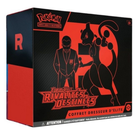 Pokemon Coffret Dresseur Élite Écarlate Violet EV10 Rivalités Destinée