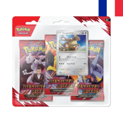 Pokemon Tripack Kangourex  Écarlate et Violet EV10 Rivalités Destinées
