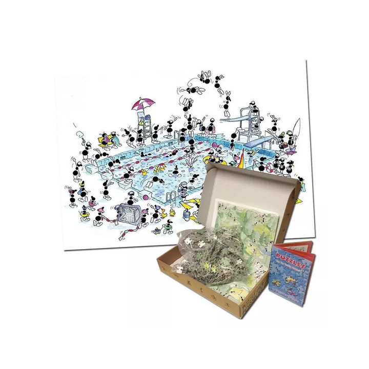 Puzzle Delle Formiche : Piscine, Fabio Vettori - 540 Pièces