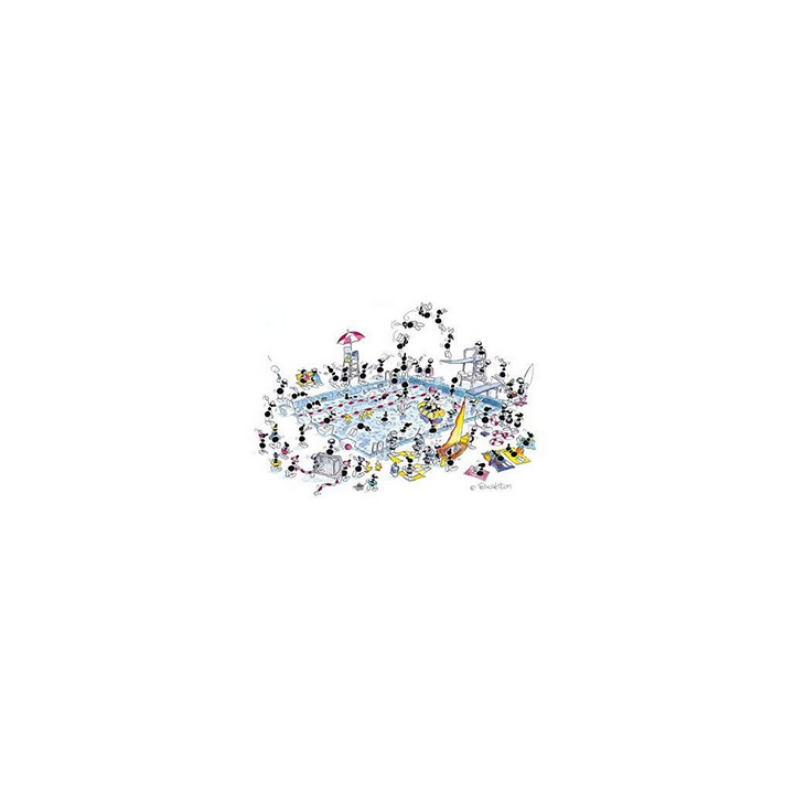 Puzzle Delle Formiche : Piscine, Fabio Vettori - 540 Pièces