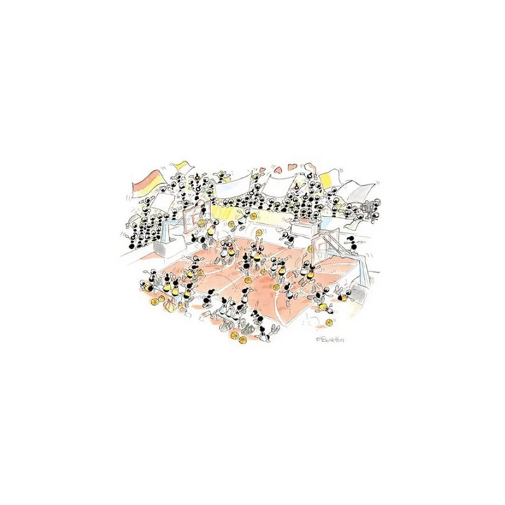 Puzzle Delle Formiche : Basket, Fabio Vettori - 540 Pièces