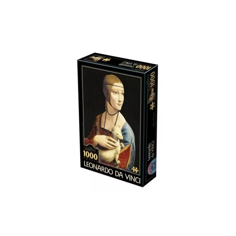 Puzzle :  Leonard de Vinci : La Dame à l'Hermine - 1000 Pièces
