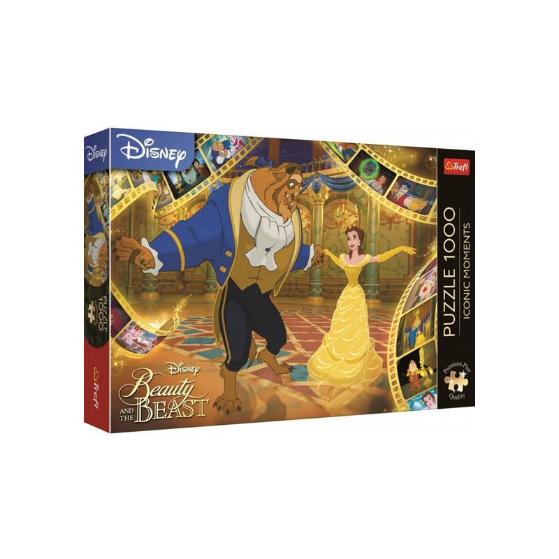 Puzzle Trefl - Disney : La Belle et La Bête - 1000 Pièces