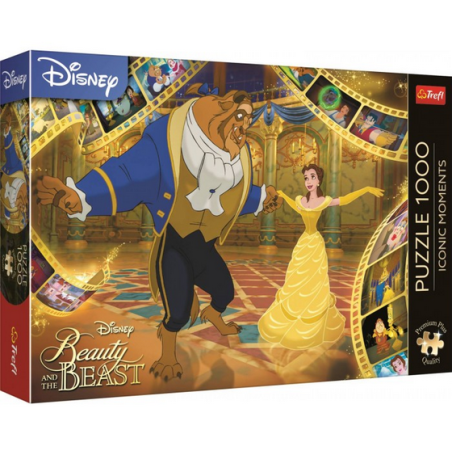 Puzzle Trefl - Disney : La Belle et La Bête - 1000 Pièces