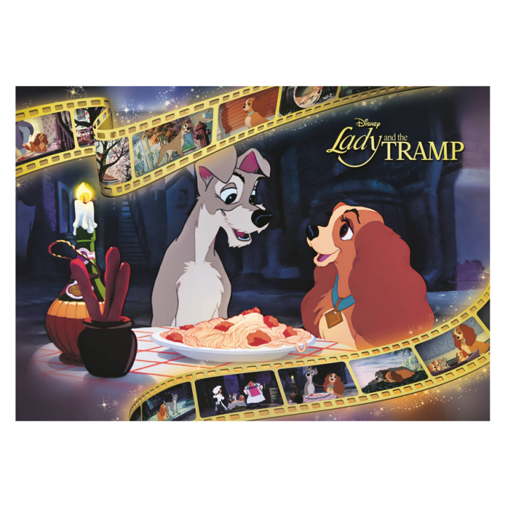 Puzzle Disney : La Belle Et Le Clochard - 1000 Pièces