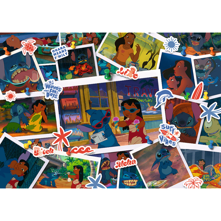 Puzzle Disney : Lilo et Stitch Doux Souvenirs - 1000 Pièces