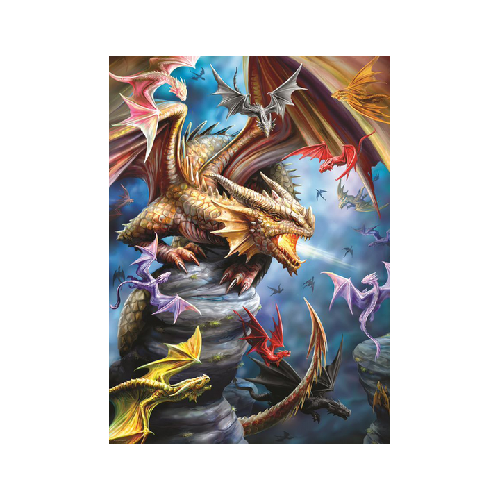 Puzzle Eurographics :  Anne Stokes : Clan de Dragons - 1000 Pièces