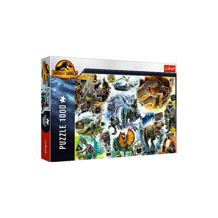Puzzle Trefl -  Jurassic World - 1000 Pièces