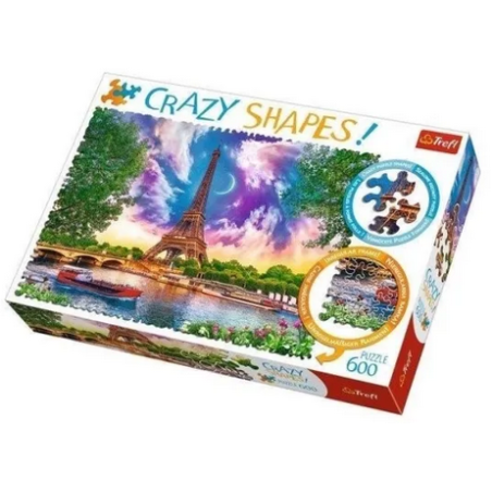 Puzzle Crazy Shapes - Tropical Island - 600 Pièces