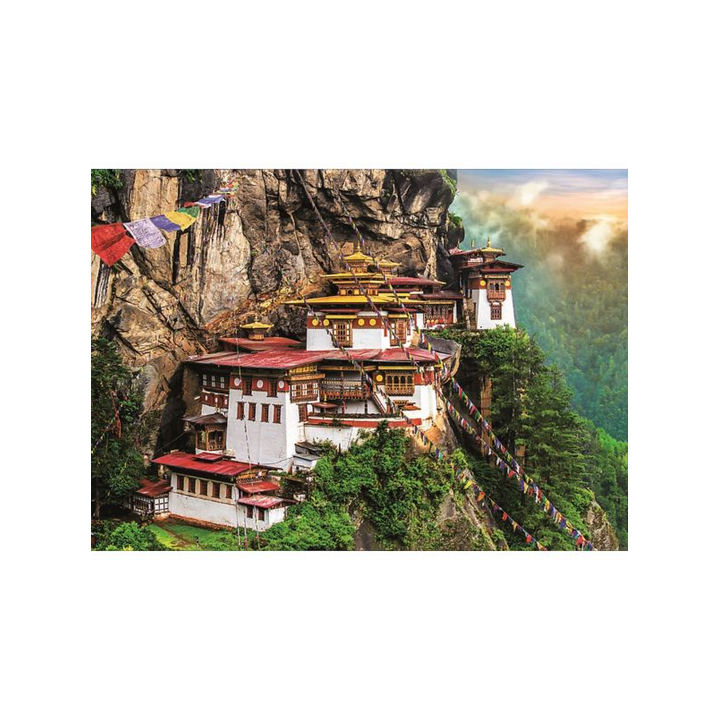 Puzzle Trefl - Nid du Tigre : Boutan - 2000 Pièces