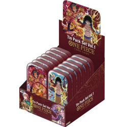 One Piece : TS01 Tin Pack : Boite Luffy - Set 01 - Français