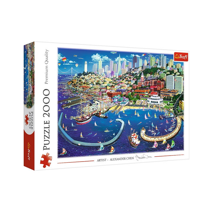 Puzzle Trefl :  Baie de San Francisco - 2000 Pièces
