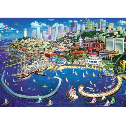 Puzzle Trefl :  Baie de San Francisco - 2000 Pièces
