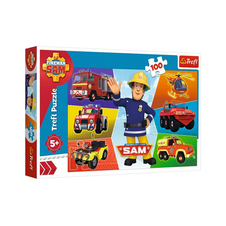 Puzzle Trefl :  Sam le Pompier - 100 Pièces