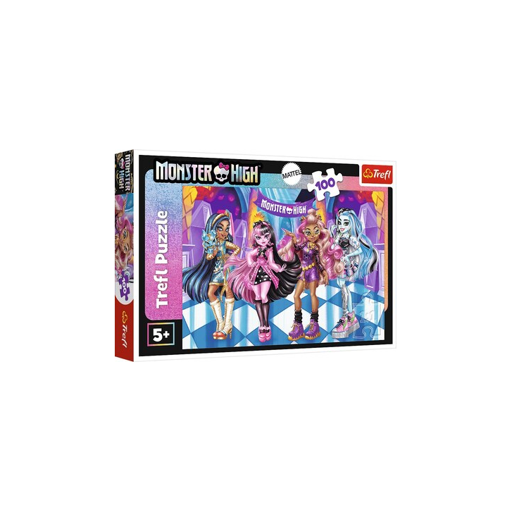 Puzzle Trefl : Monster High : Terribles amis - 100 Pièces