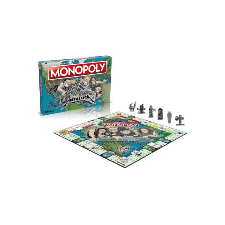Jeux de société - Monopoly Metallica