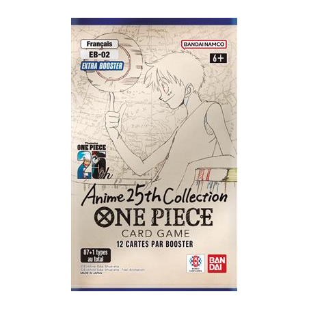 Booster Extra One Piece Card Game FR - Anime 25th Collection - EB02