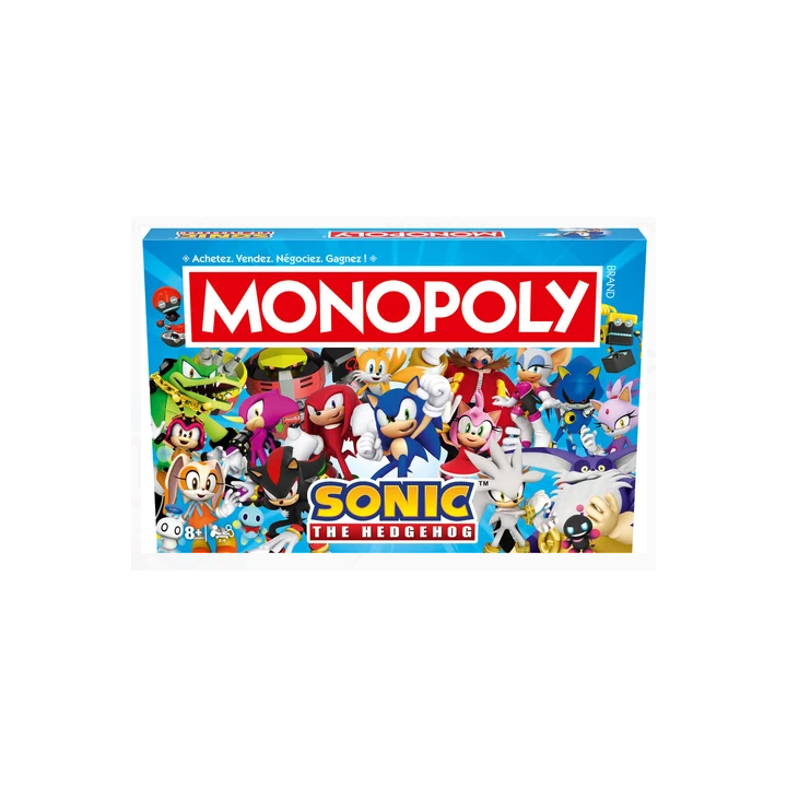 Jeux de société - Monopoly : Sonic