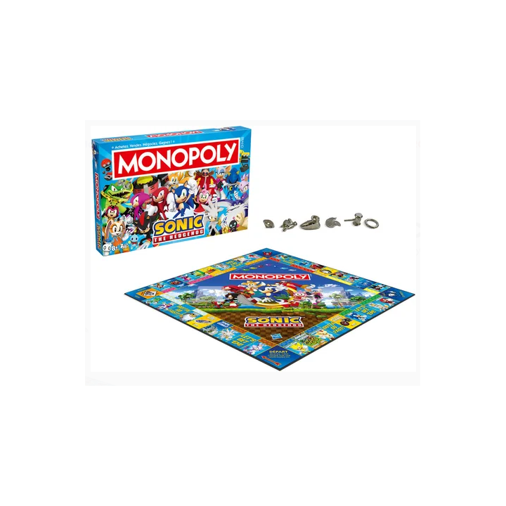 Jeux de société - Monopoly : Sonic