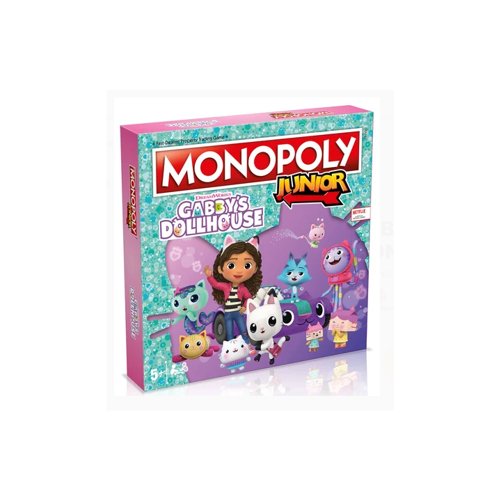 Jeux de société - Monopoly JUNIOR : GABBY ET LA MAISON MAGIQUE