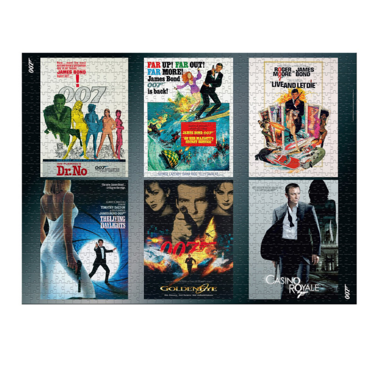 Puzzle - 1000 pièces - James Bond