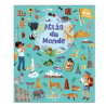 Livre Gommettes avec 400 autocollants - Atlas du Monde