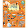 Livre Gommettes avec 400 autocollants - Les Animaux du Monde